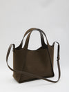 tote bag in alter suede