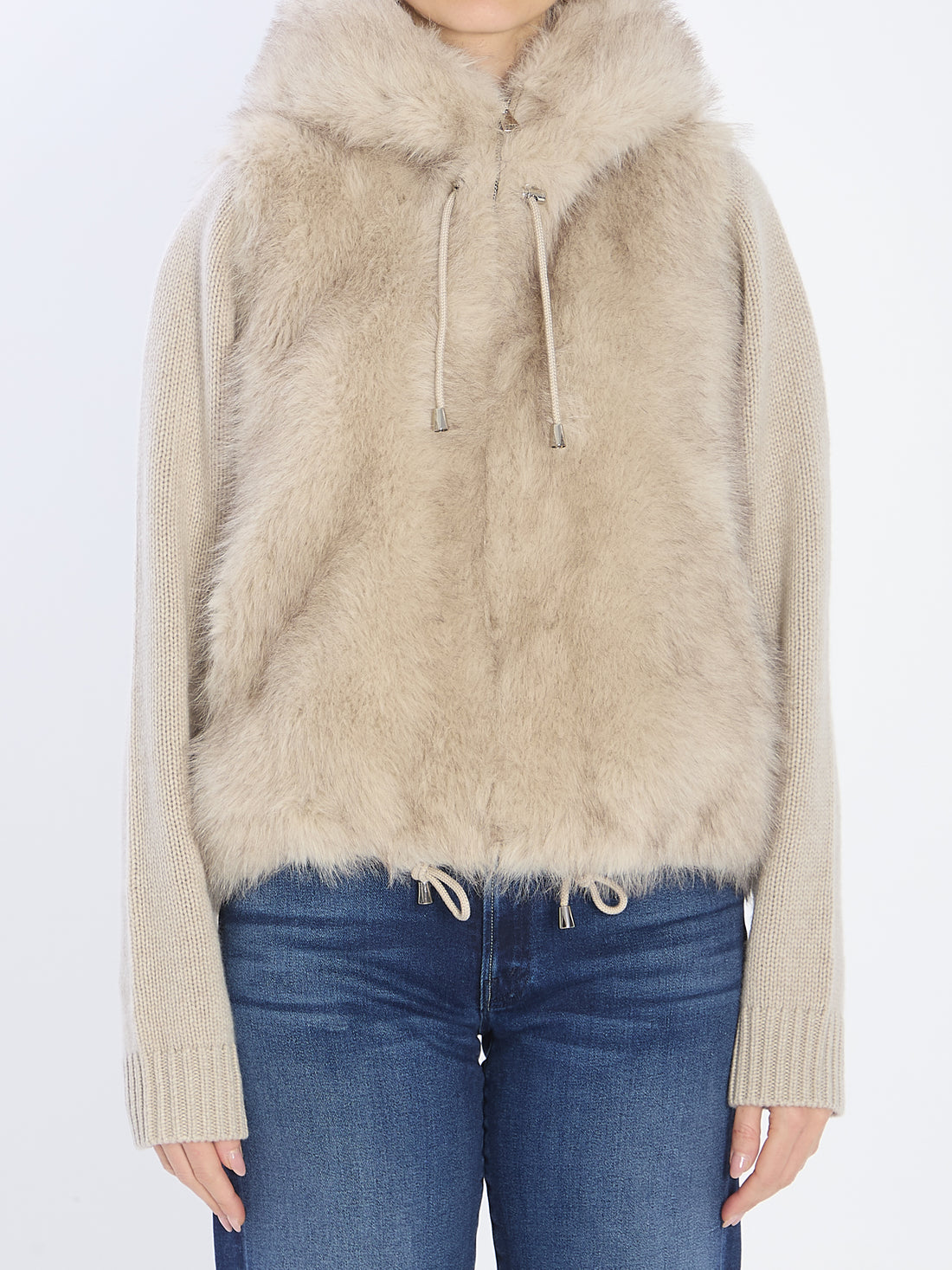 VALENTINI 40 eco-fur vest 