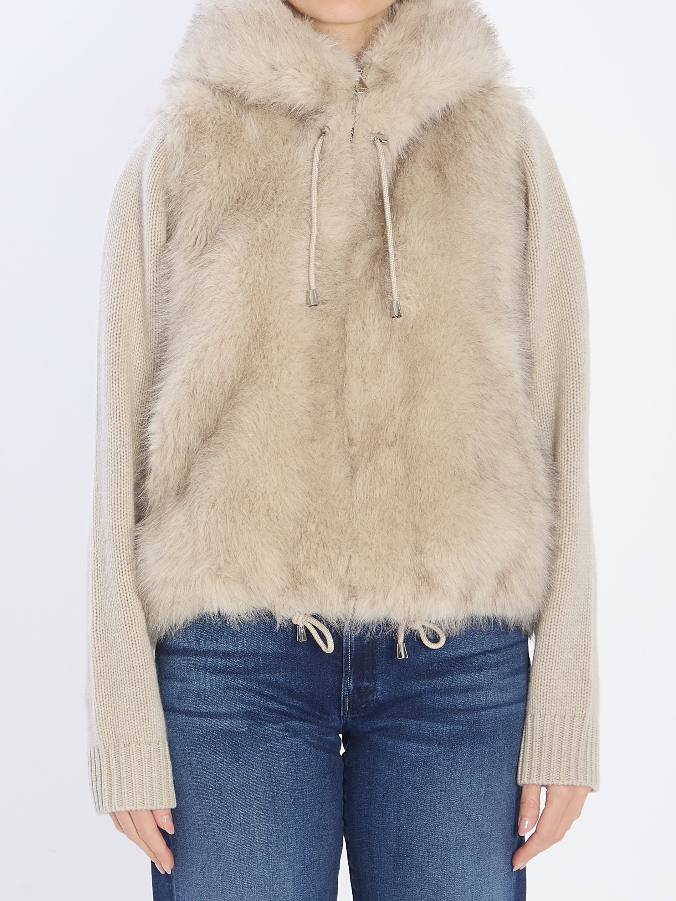 VALENTINI 40 eco-fur vest 