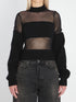JEAN PAUL GAULTIER S sheer-effect sweater