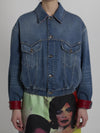 cotton denim blouson