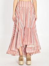 ZIMMERMANN 01 bohémien rebellion midi skirt
