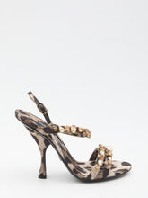 DOLCE&GABBANA 36 animal print sandals 