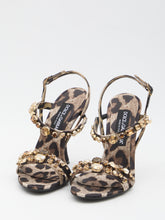 DOLCE&GABBANA 36 animal print sandals 