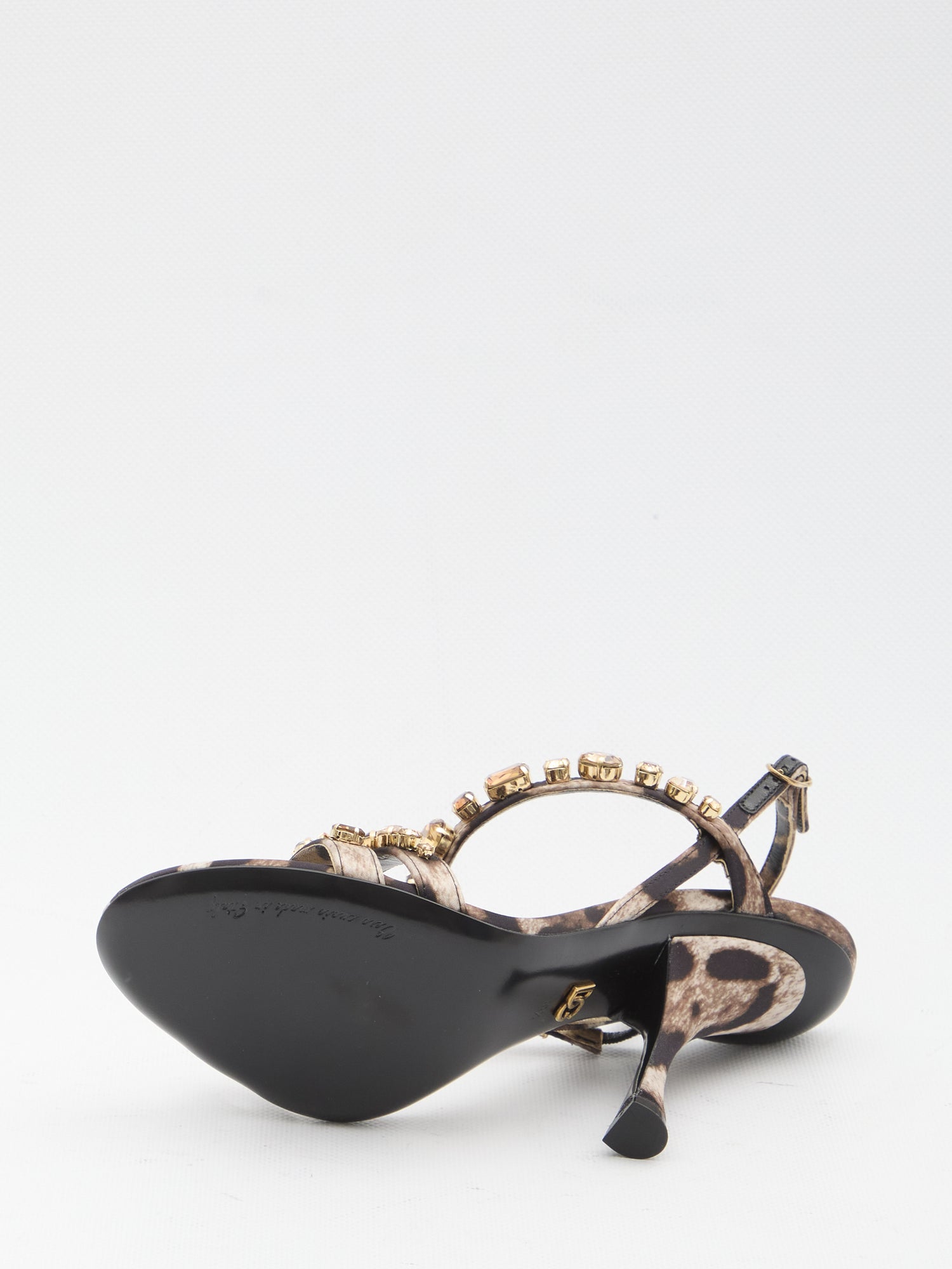 DOLCE&amp;GABBANA 36 animal print sandals 