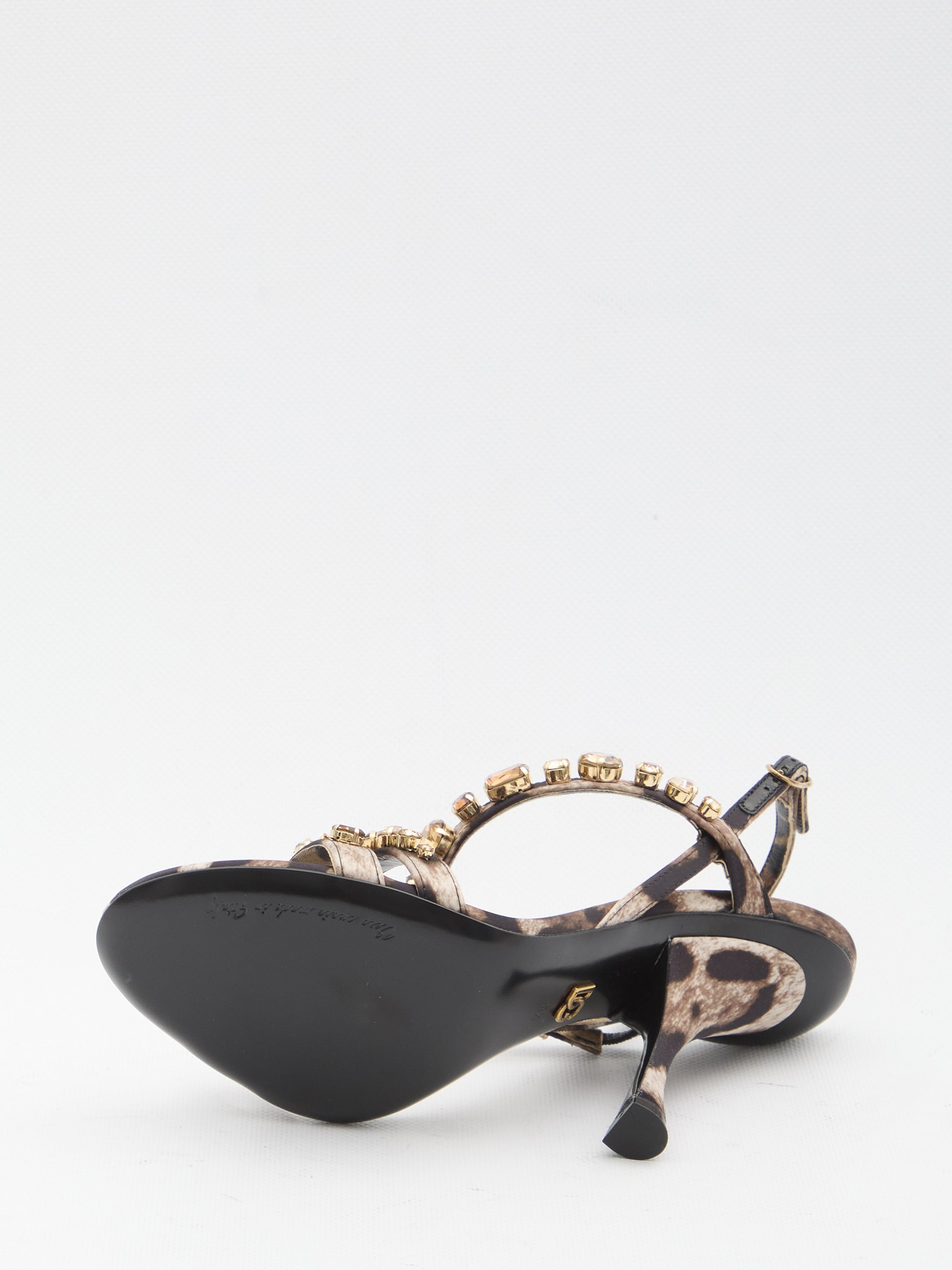 DOLCE&amp;GABBANA 36 animal print sandals 