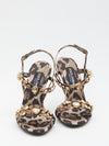animal print sandals