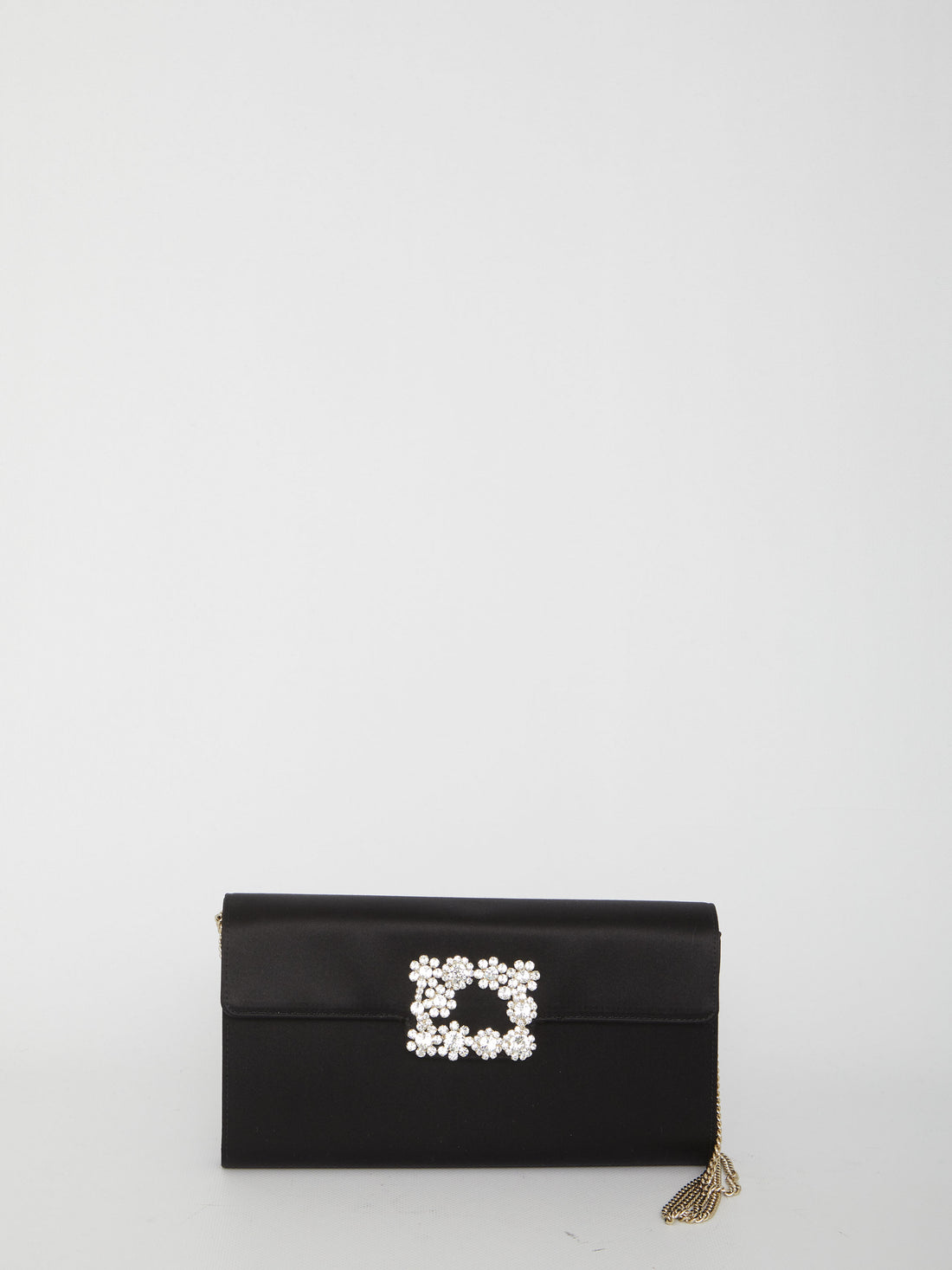 ROGER VIVIER OS flower buckle pouch