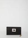 flower buckle pouch