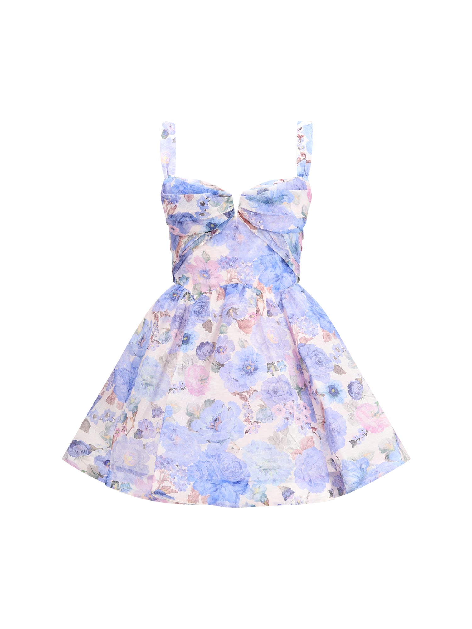 ZIMMERMANN 1 rebellion drape mini dress