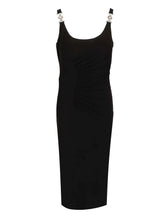 VERSACE 40 midi dress in jersey crepe stretch