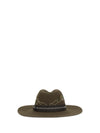 embroidered fedora hat