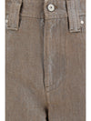 lurex wide-leg jeans