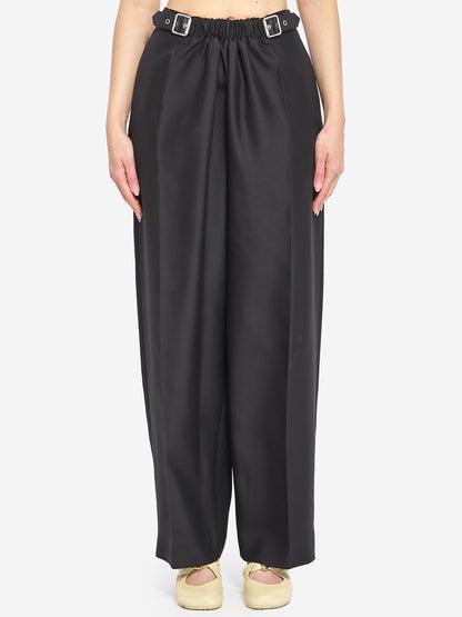 LOEWE 38 belted trousers