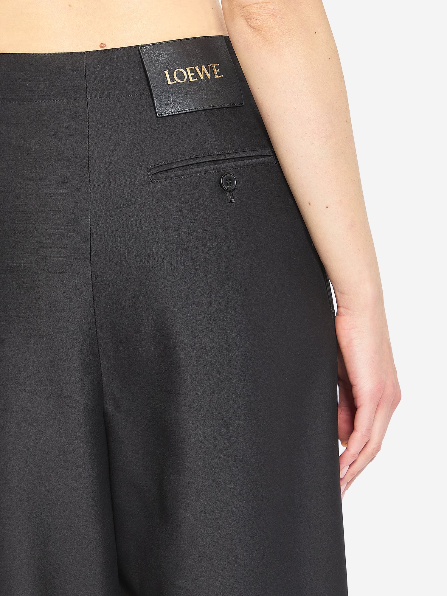 LOEWE 38 belted trousers