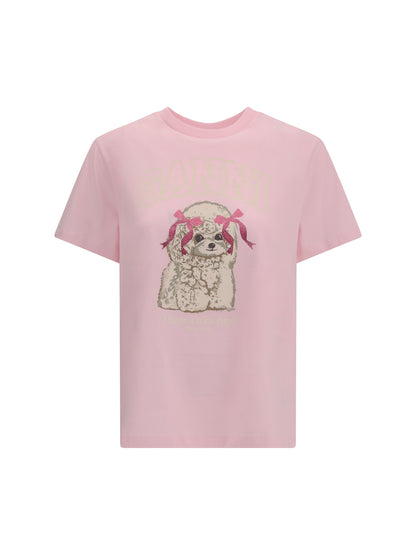 GANNI L poodle t-shirt