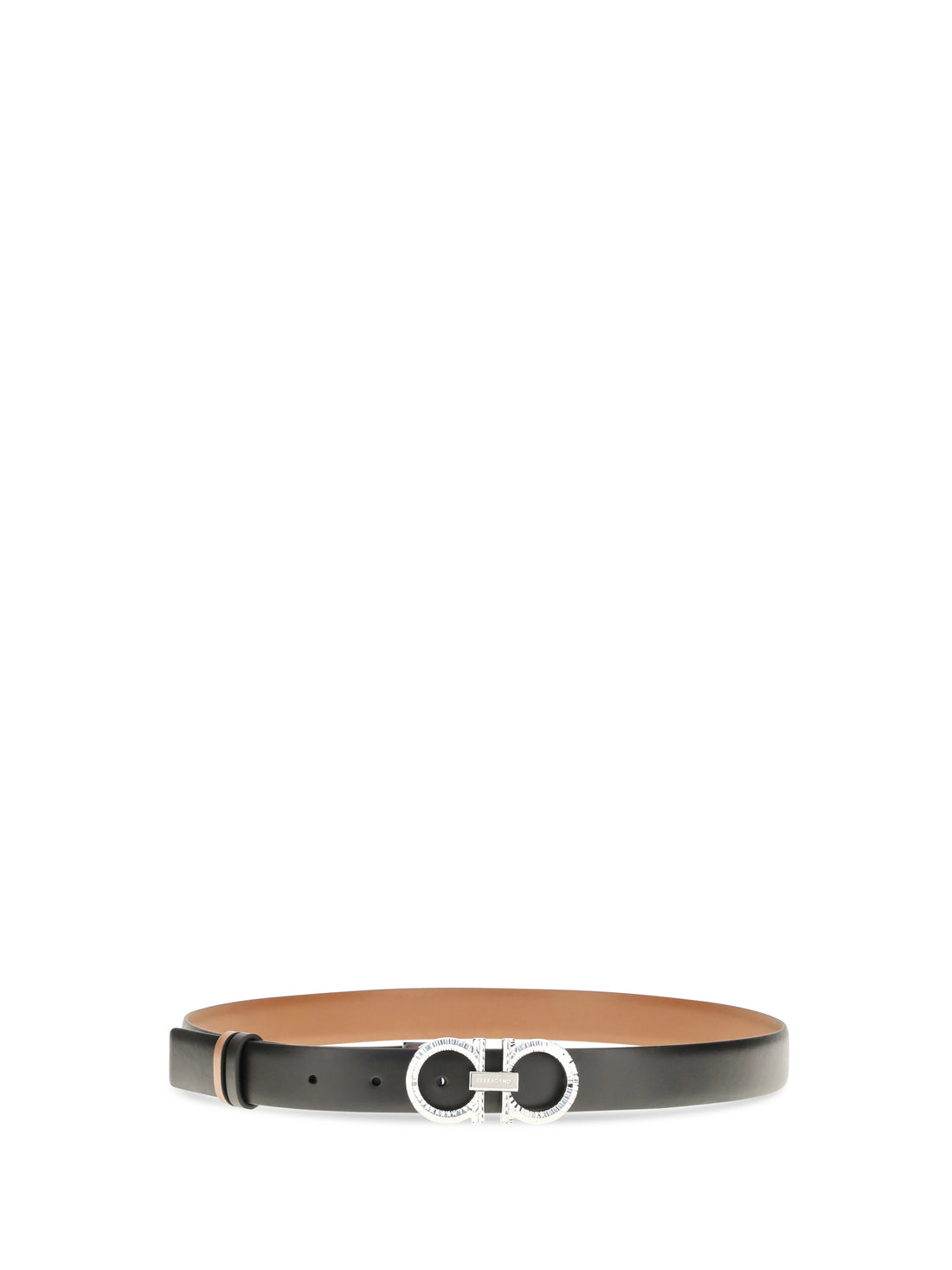 FERRAGAMO 80 reversible and adjustable gancini belt