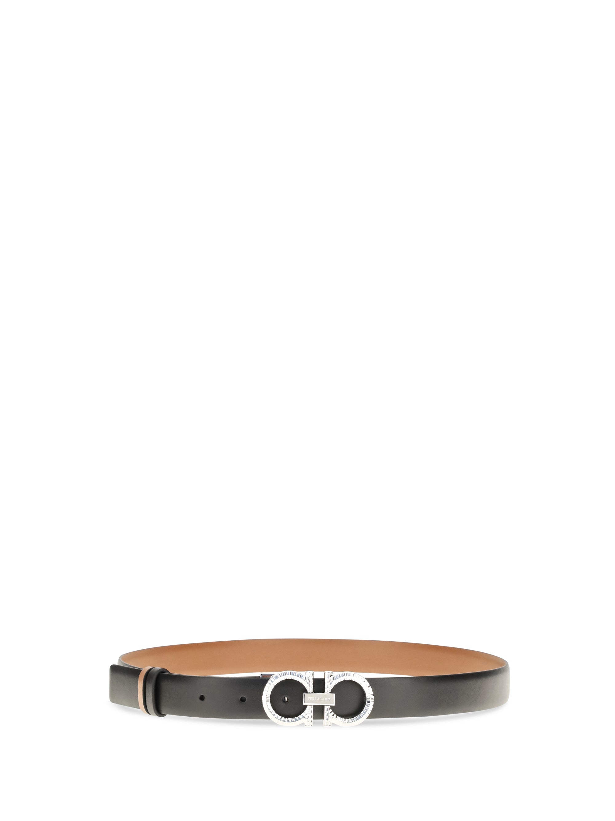 reversible and adjustable gancini belt