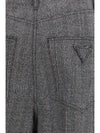 mouliné wool pants