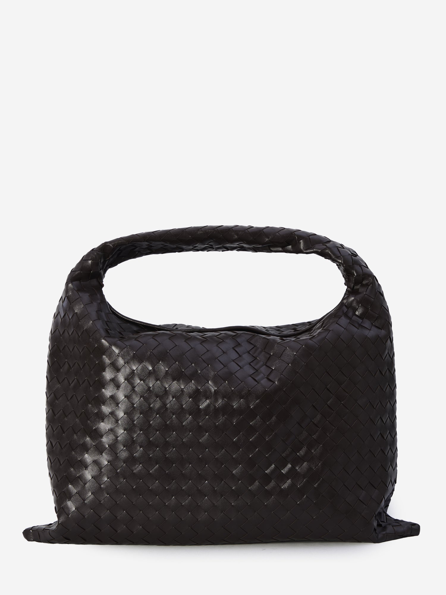 BOTTEGA VENETA OS brown large hop bag