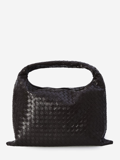 BOTTEGA VENETA OS brown large hop bag