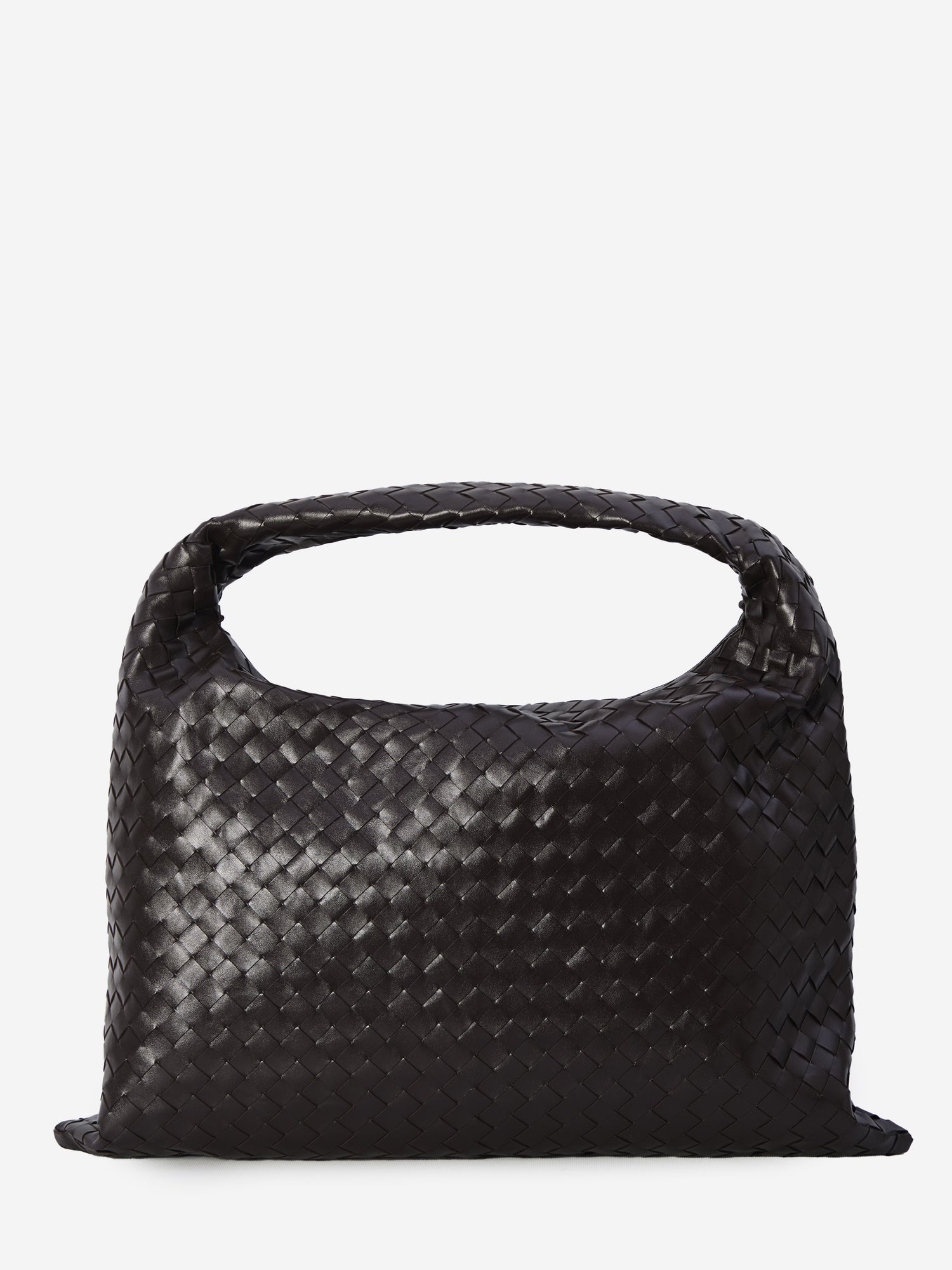BOTTEGA VENETA OS brown large hop bag