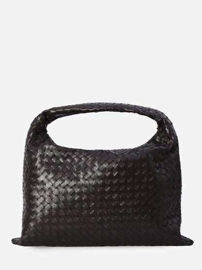 BOTTEGA VENETA OS brown large hop bag