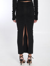 ALEXANDER WANG M ruched long skirt