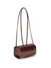 mie brushed leather shoulder bag