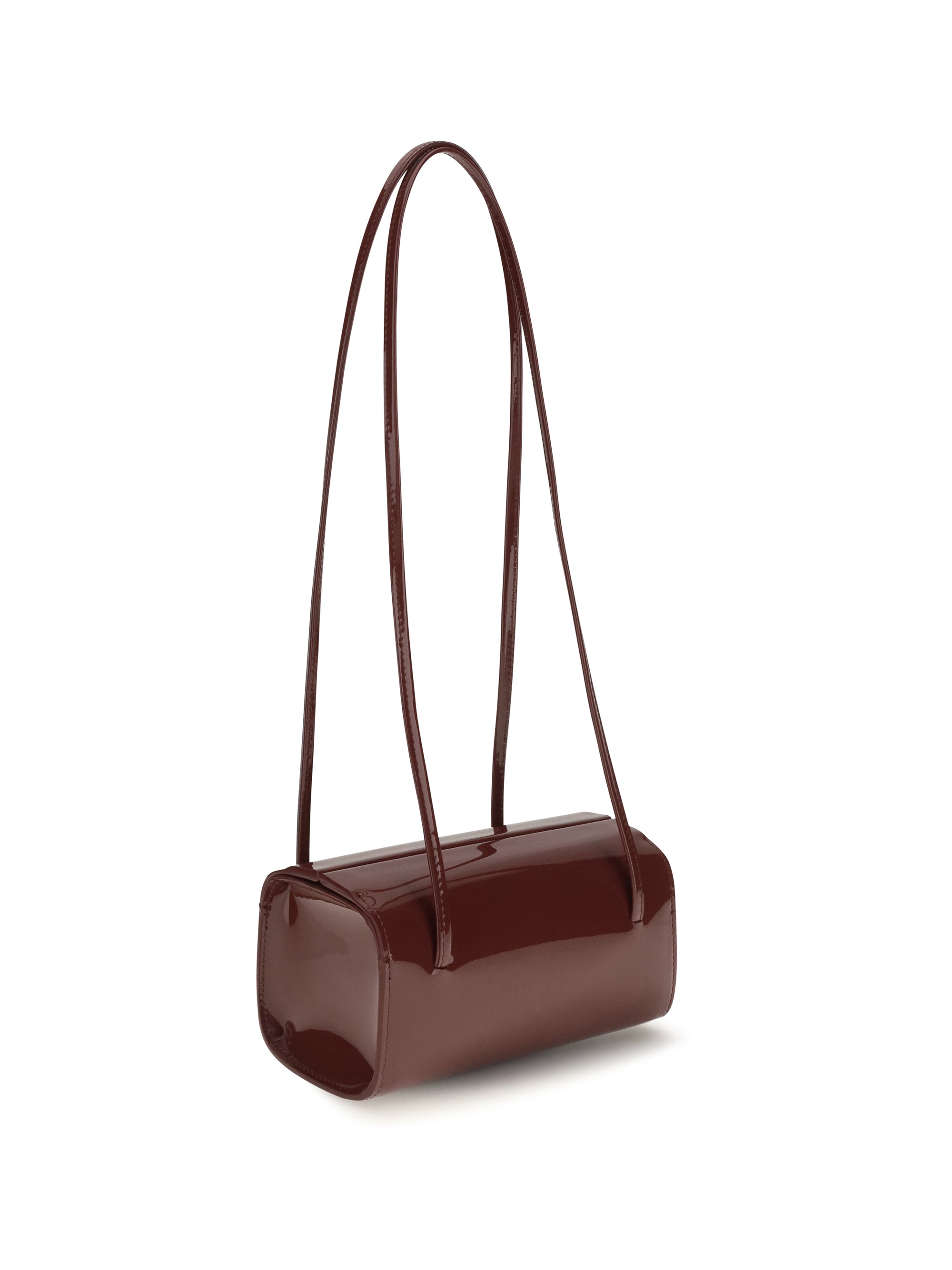 mie brushed leather shoulder bag