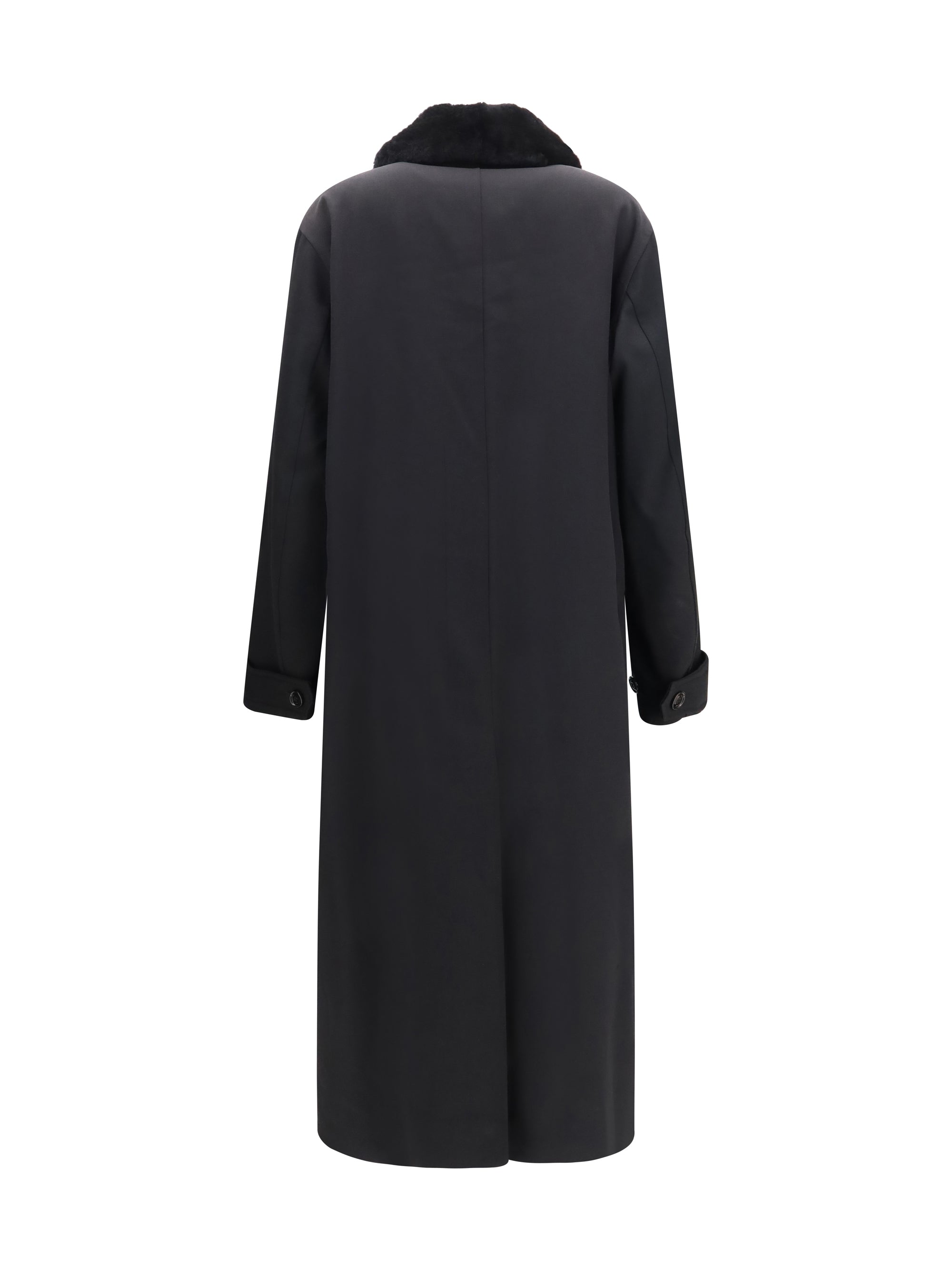 tundra coat in virgin wool