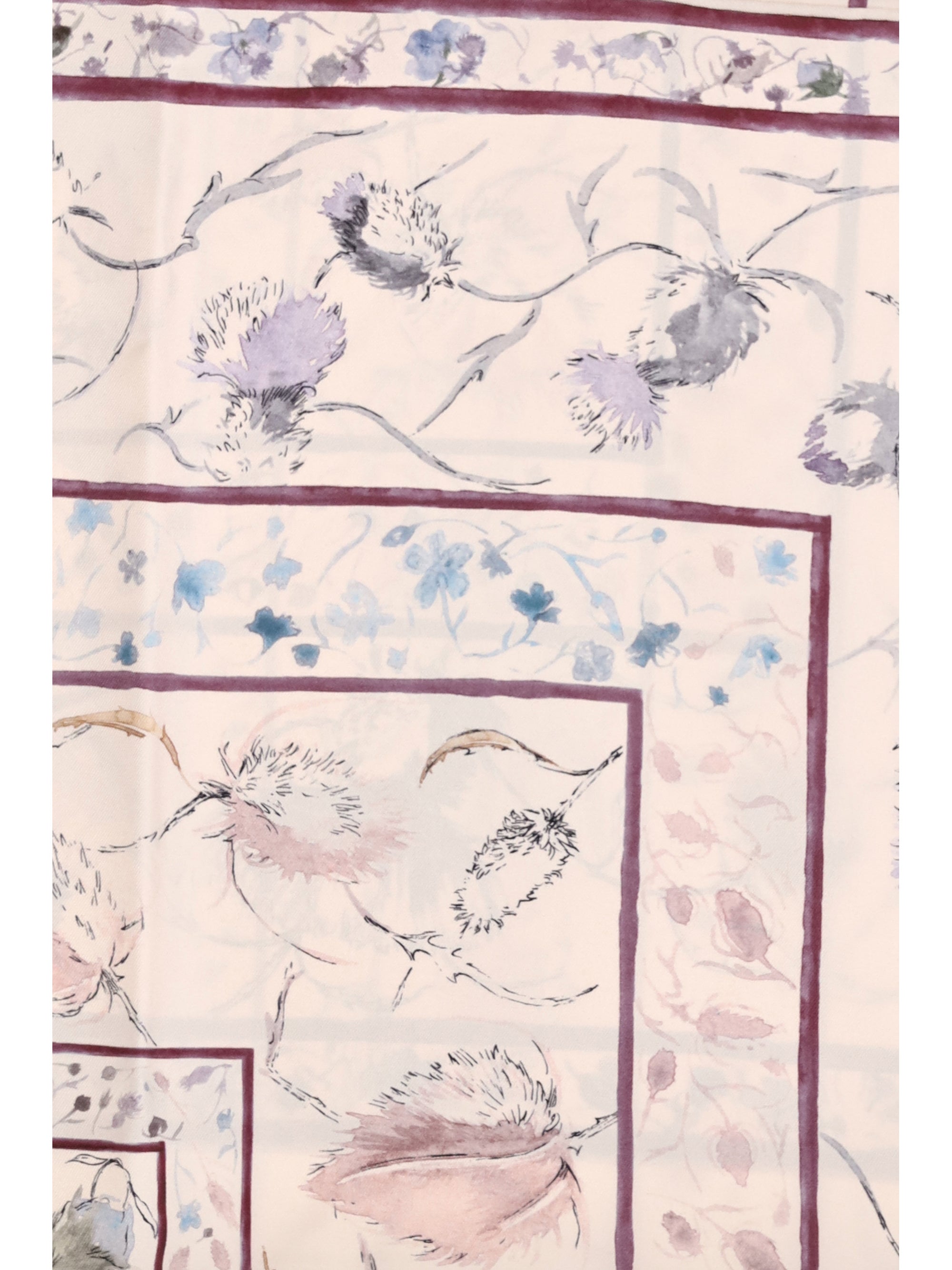 giardino delle eccellenze silk twill scarf