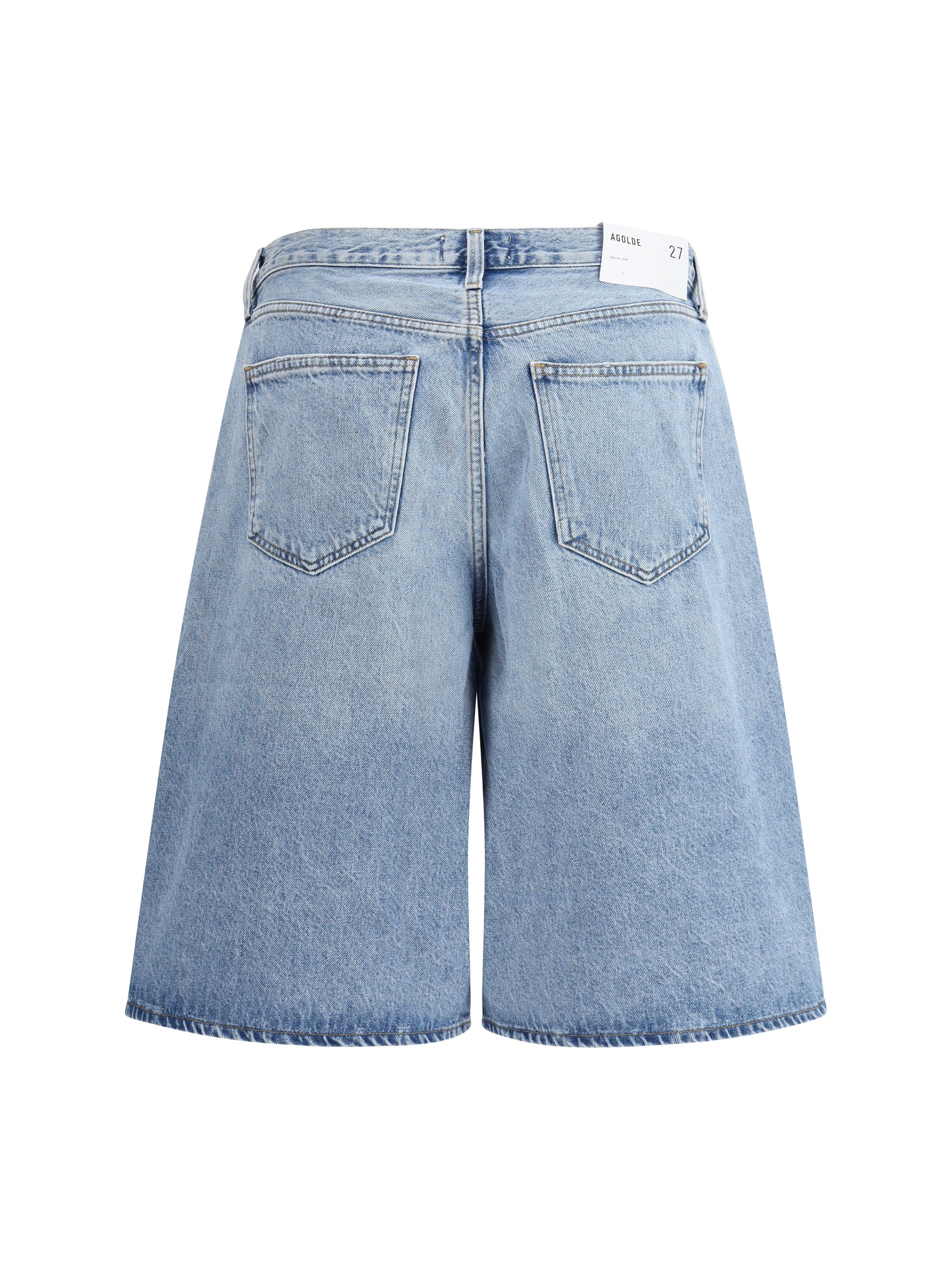 AGOLDE 24 baggy denim shorts