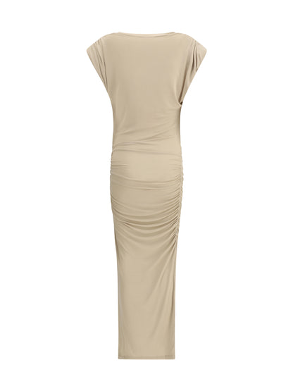 MARANT ETOILE 36 draped midi dress