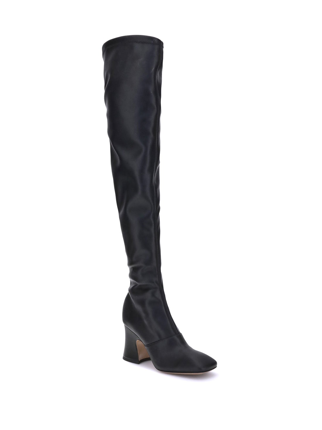 high leather boots