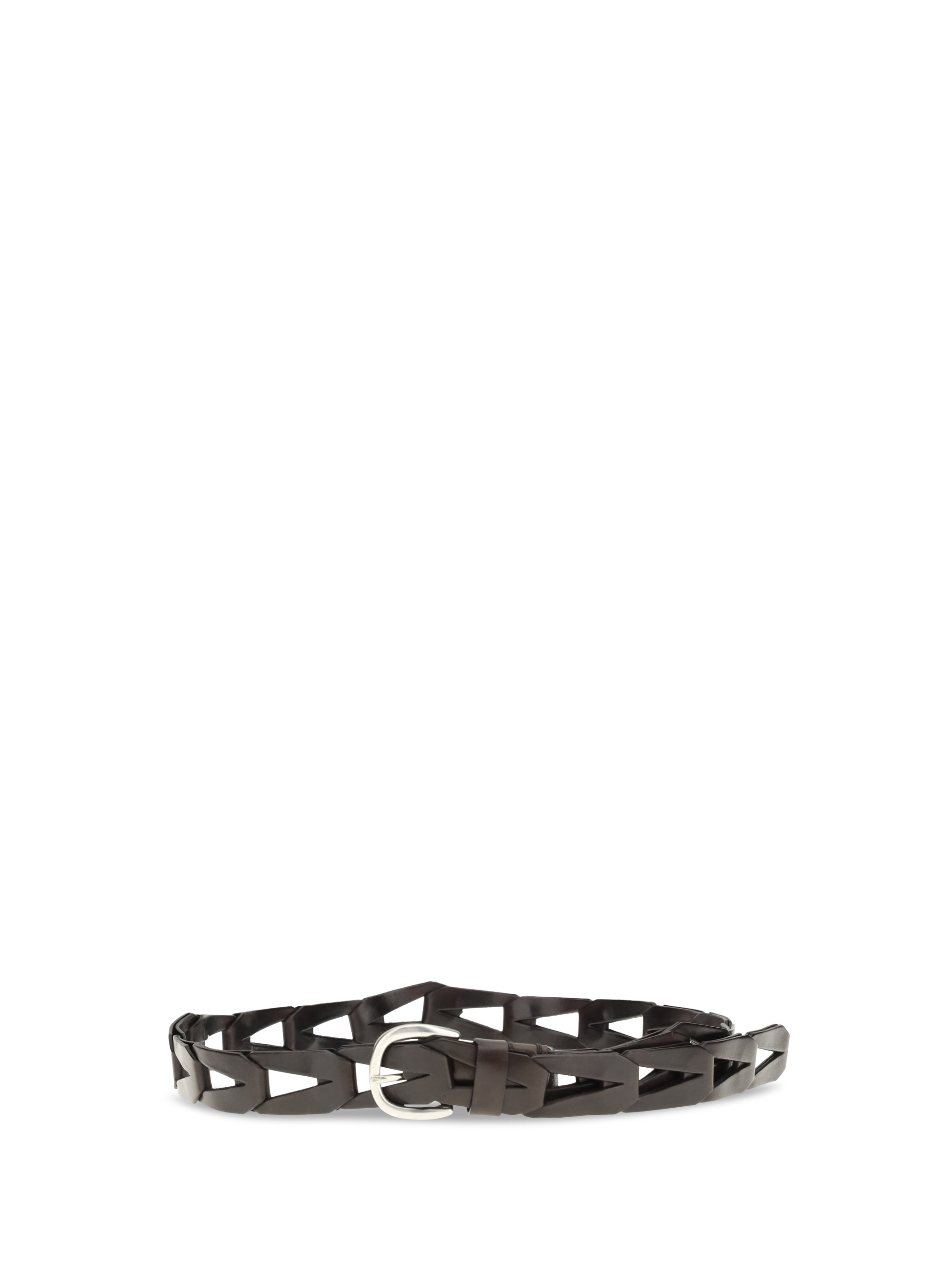 P.A.R.O.S.H. L woven leather belt