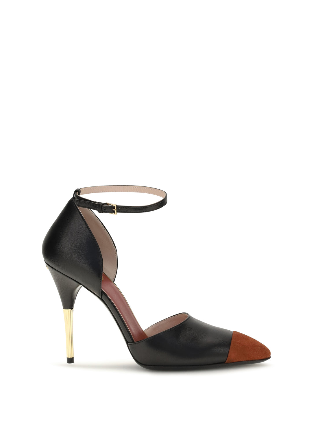 VALENTINO GARAVANI 36.5 sinead d’orsay kid leather and suede pumps