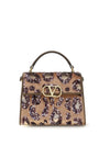 vsling embroidered animalier handbag