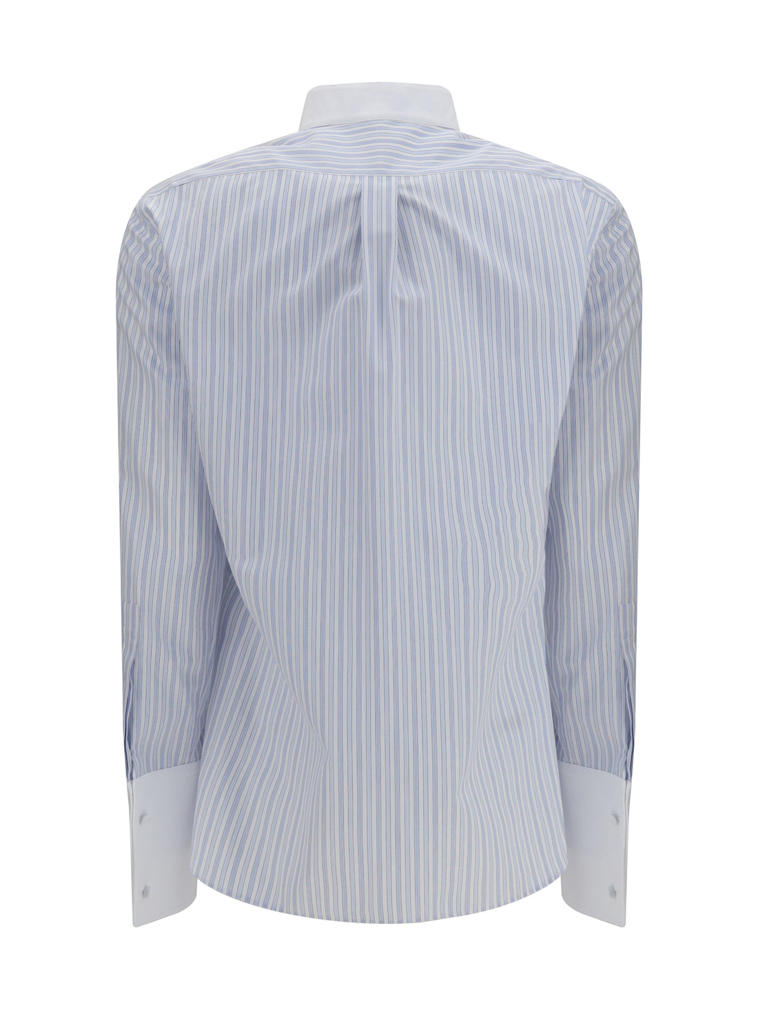 TOM FORD 40 striped shirt with front detail