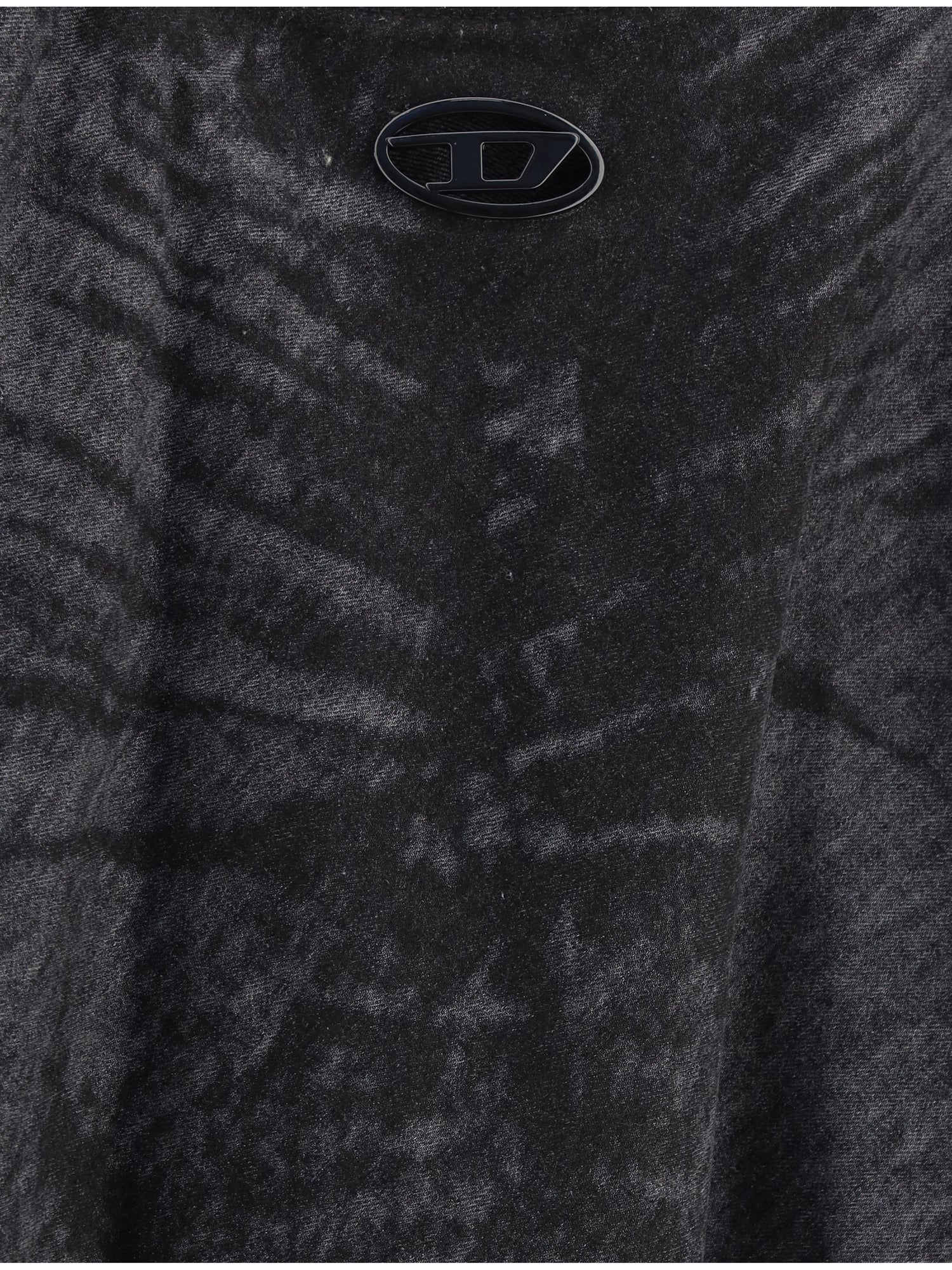 DIESEL 26 flared hannie skirt with logo