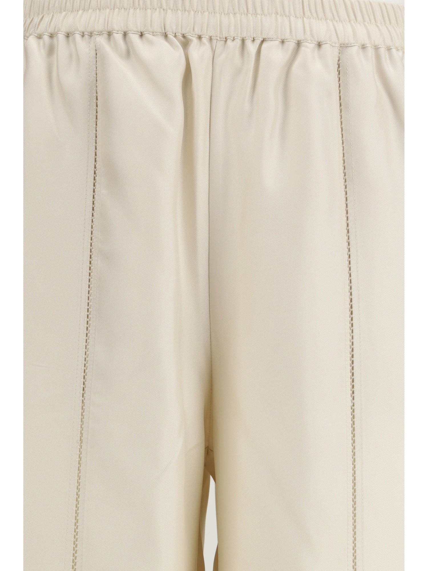 LOULOU DE SAISON L lars silk twill pants