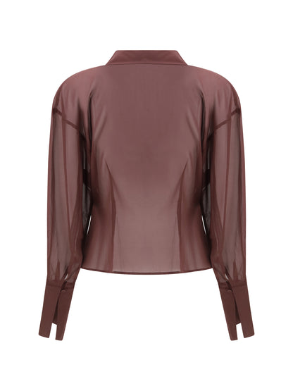 THE ANDAMANE 40 draped shirt