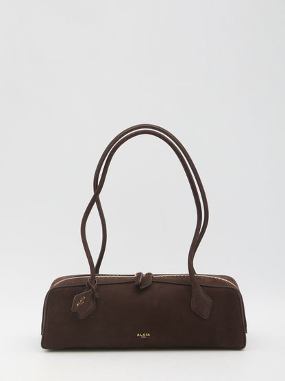 ALAIA OS le teckel medium bag in nubuck