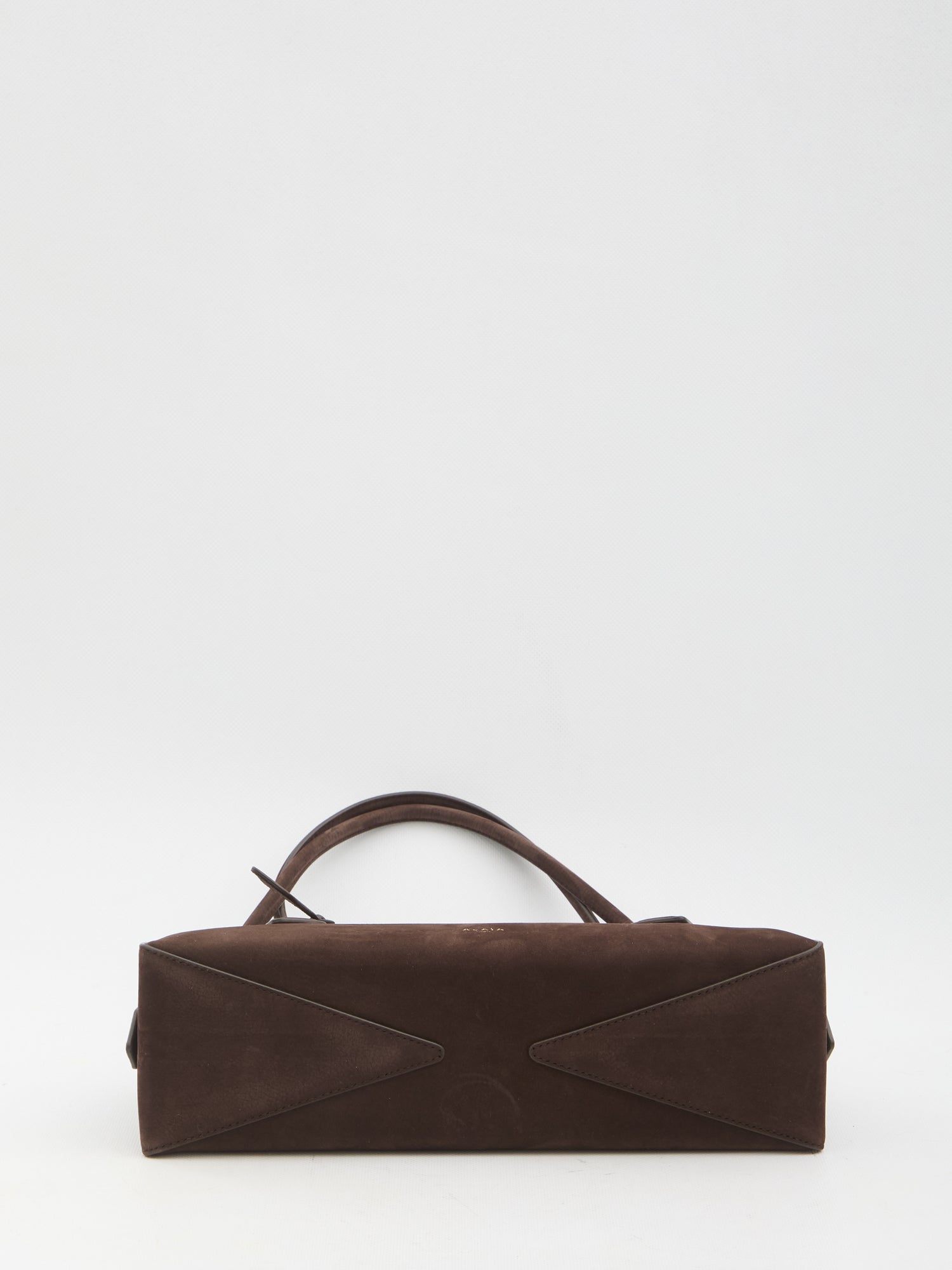 ALAIA OS le teckel medium bag in nubuck