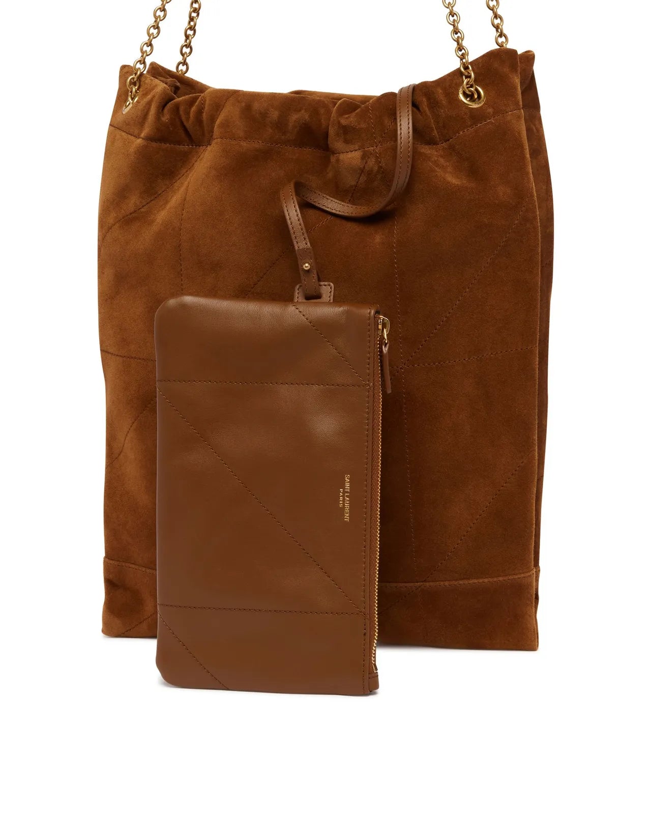 Jamie 4.3 Pochon Suede Shoulder Bag