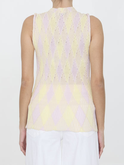 BURBERRY S argyle top