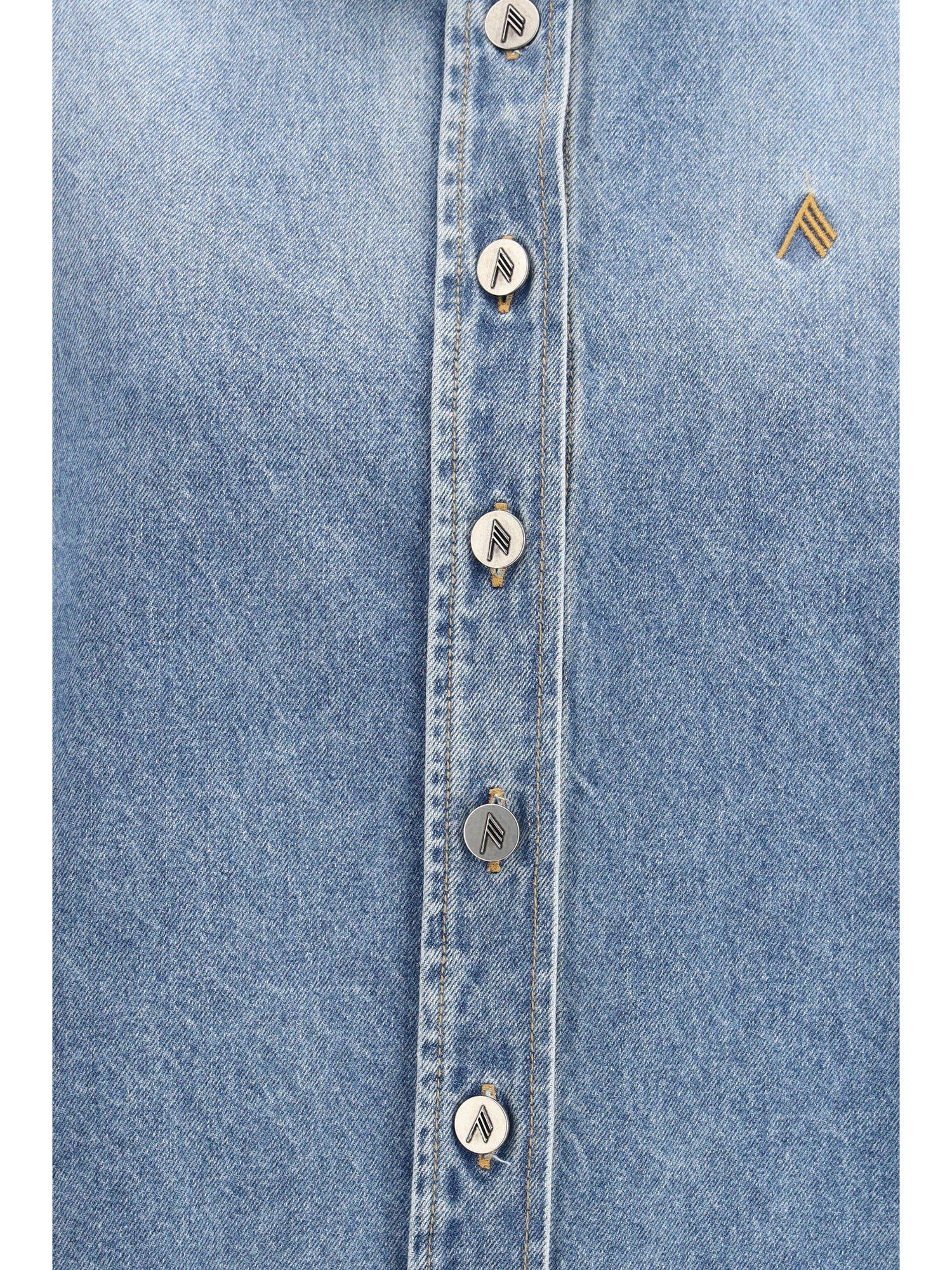 THE ATTICO 36 denim shirt