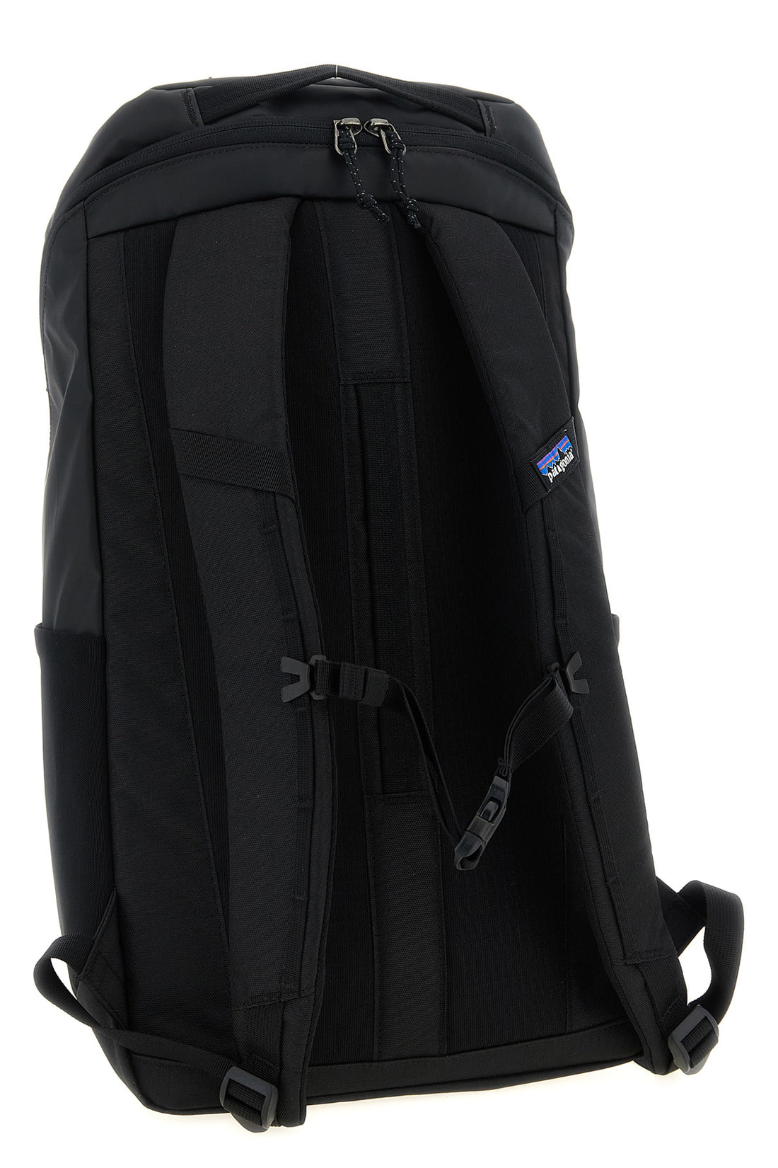 PATAGONIA OS water-repellent and abrasion-resistant polyester ripstop black hole® pack back