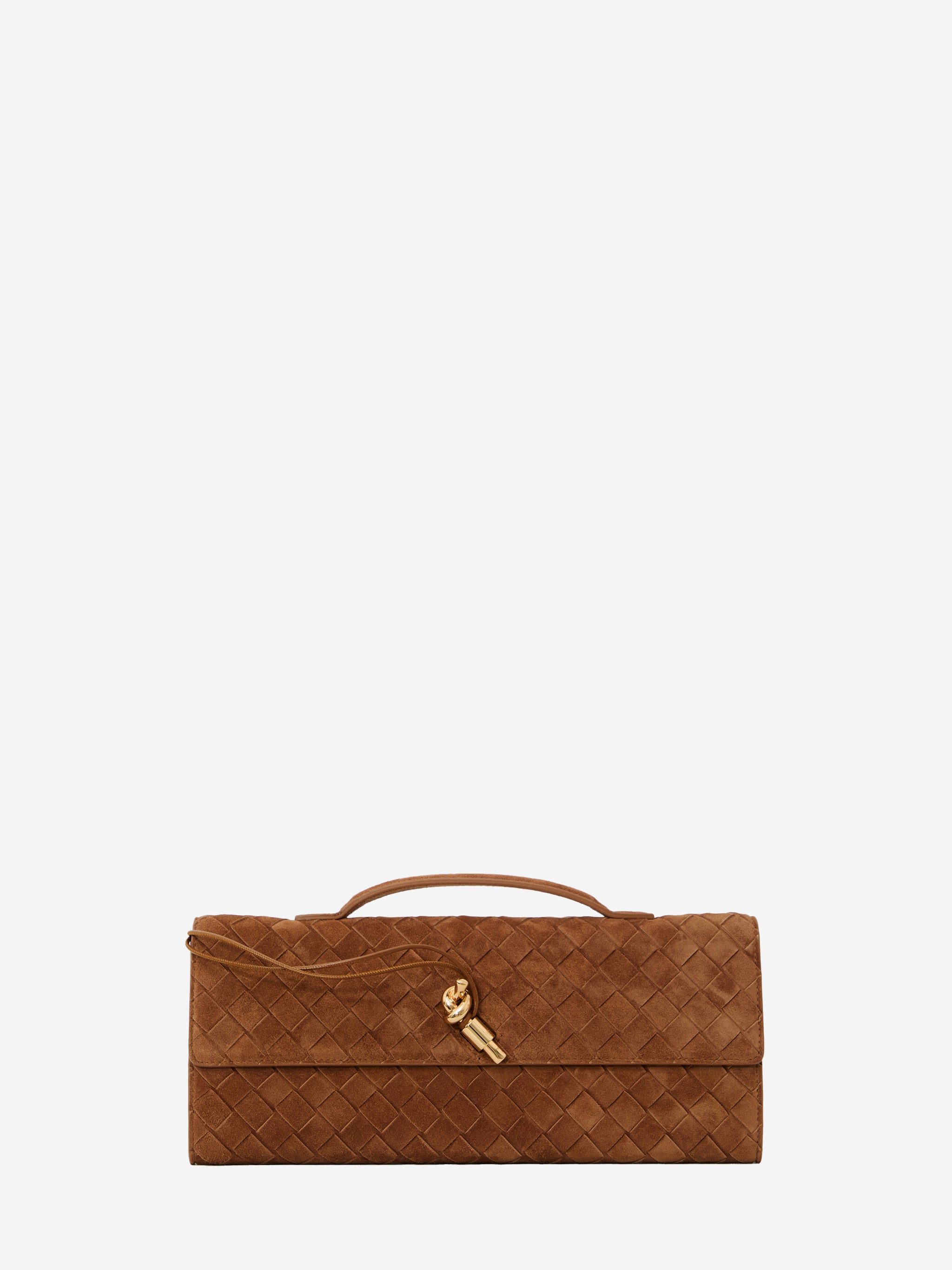 brown andiamo clutch bag