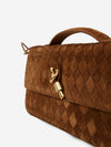 brown andiamo clutch bag